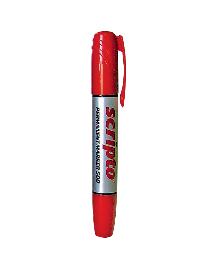 SCRIPTO PERMANENT MARKER 500 SCRIPTO PERMANENT MARKER 500