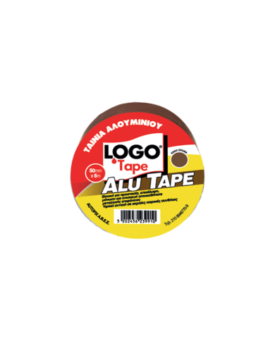 LOGO Aluminum Tape BROWN LOGO Aluminum Tape BROWN