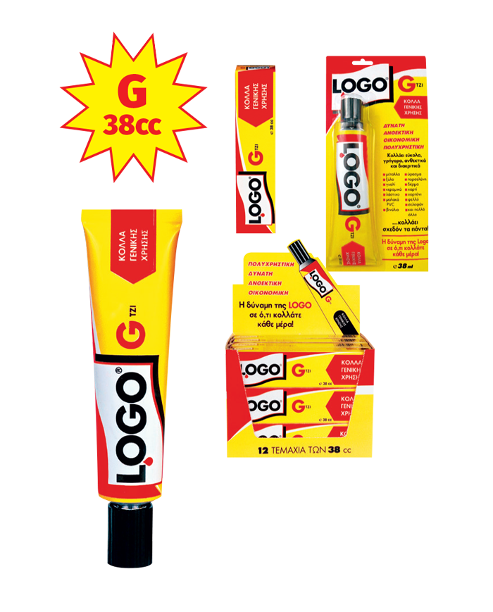 LOGO G 38cc universal use glue LOGO G 38cc universal use glue