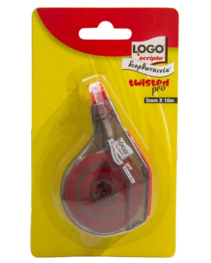 LOGO SCRIPTO διορθωταινία TWISTED PRO 5x8