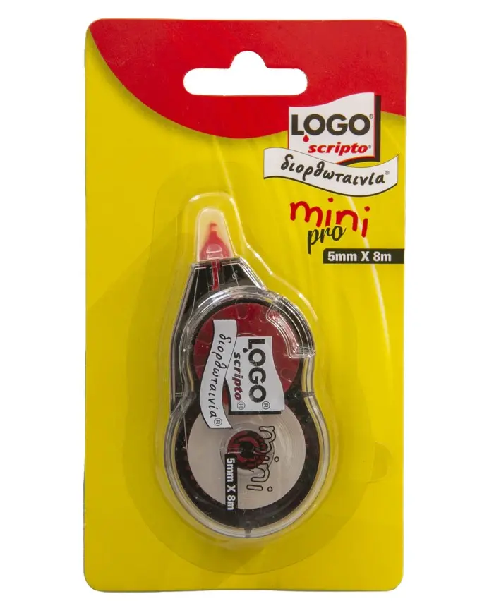 LOGO SCRIPTO διορθωταινία ΜΙΝΙ PRO 5x8