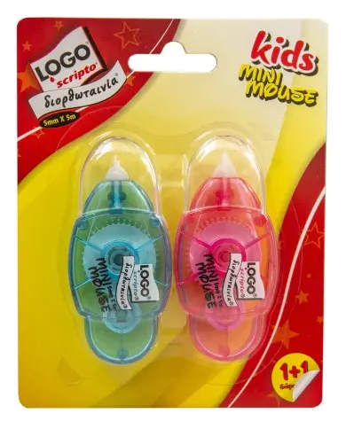LOGO SCRIPTO MINI MOUSE 5x5  1+1 ΔΩΡΟ LOGO SCRIPTO MINI MOUSE 5x5  1+1 ΔΩΡΟ