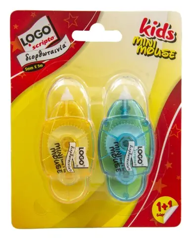 LOGO SCRIPTO MINI MOUSE 5x5  1+1 ΔΩΡΟ LOGO SCRIPTO MINI MOUSE 5x5  1+1 ΔΩΡΟ
