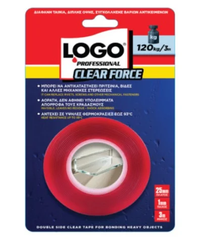 LOGO Ταινία Διπλής Όψεως CLEAR FORCE