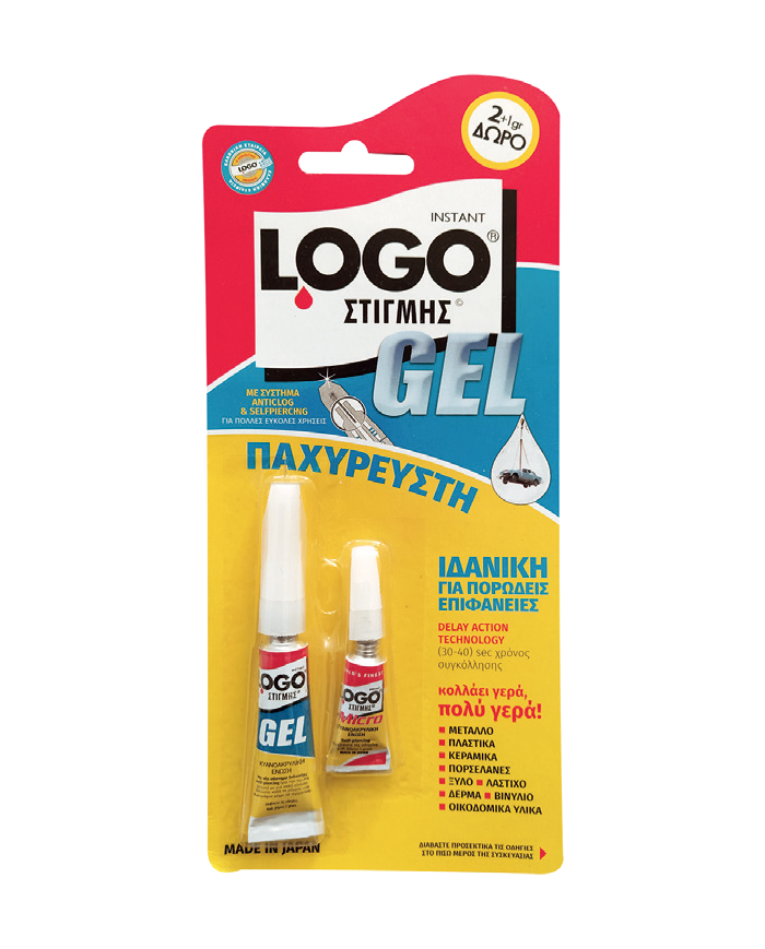 LOGO στιγμής Gel LOGO στιγμής Gel